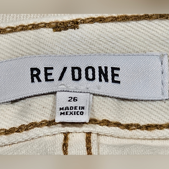 *HP* RE/DONE 90S Low Slung Jeans In Rinsed Birch Size 26 NWT MSRP $415 - Picture 8 of 12